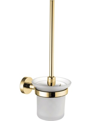 Özbience D100 Tuvalet Fırçalığı Altın Renkli Şık ve Dayanıklı Tasarım
