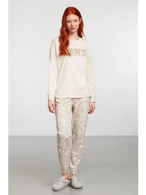 Catherine's Catherınes Pijama Takım Bej 1900PJTK
