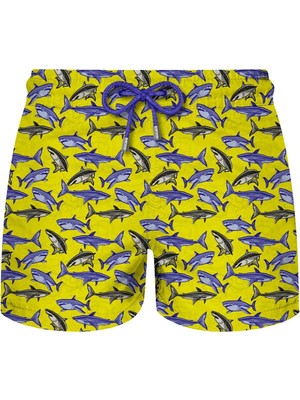 Bonitas Erkek Çocuk Şort Köpek Balığı-Sarı 22702