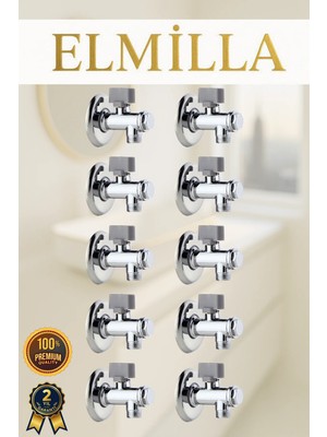 Filtreli Ara Musluk Taharet Musluğu 10 Lu Set