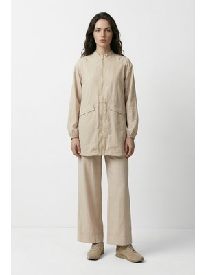 ALLDAY Bej-Garni Detaylı Eşofman Takımı