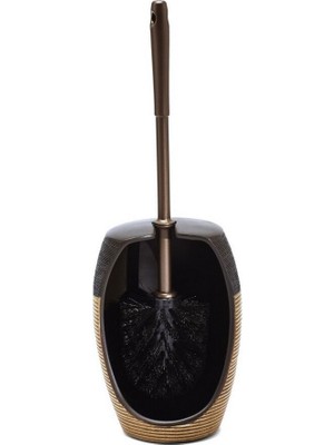 Özbience Şık ve Dayanıklı Rattan Tuvalet Fırçası Seti, Hijyenik Kullanım Sağlar