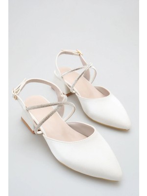 ich1one Milano Kadın Fergison Topuklu Babet Ayakkabı – 5 cm Topuk, Günlük ve Ofis Şıklığı 1104