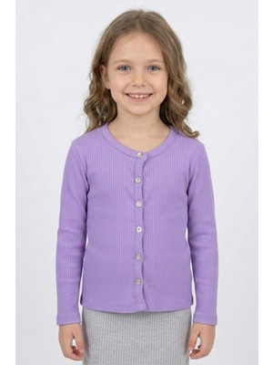 Crassi Kız Çocuk Hırka Düğmeli