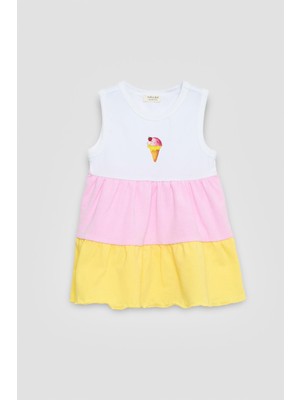 Tyess BSC BG Store Kız Bebek Renkli Elbise