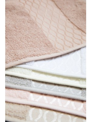 Özdilek Elissa Havlu 10 Adet - Krem-Pembe-Taş-Gri-Bej
