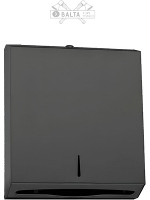 Özbience Z Katlama Kağıt Havluluk, 400'LÜ, Siyah, Duvara Monte, Pratik ve Şık