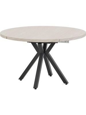 Dekorazi Berto Yuvarlak Yandan Açılır Mutfak Masası 75X125 cm