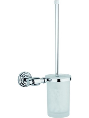 Özbience Krom Klozet Fırçası, Şık ve Dayanıklı Temizlik Aracı