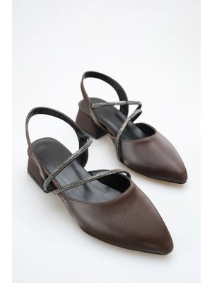 ich1one Napoli Kadın Fergison Topuklu Babet Ayakkabı – 5 cm Topuk, Günlük ve Ofis Şıklığı 1105