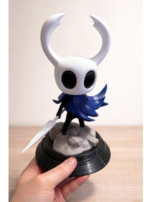 Hollow Knight Figürü, Akrilik Boyama