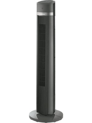Luxell LXF-260 G Gri Kule Vantilatör 45 W Güçlü Uzaktan Kumanda Özellikli