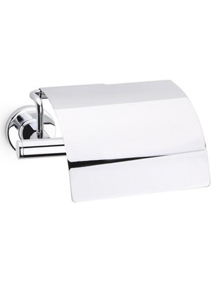 Özbience Krom Kapaklı Tuvalet Kağıtlığı 85X118X170 Mm, Şık ve Kullanışlı Tasarım
