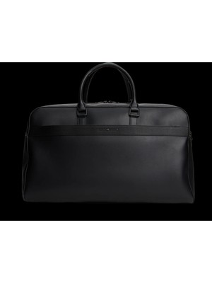Tommy Hilfiger Erkek Siyah Tommy Hilfiger Th Corp Duffle, Bds Siyah Erkek Çanta