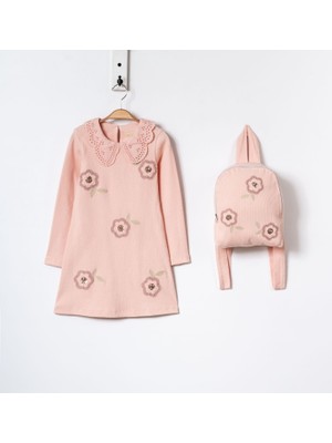 Moonstar Kız Çocuk Elbise 4-7 Yaş 52032