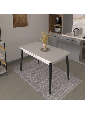 Avanos Ahşap Açılır Kapanır Mdf Mutfak MASASI - 70X120+30 cm