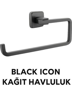Onno Black Icon Kağıt Havluluk