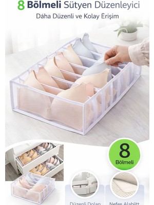 Özbience Şeffaf Sütyen Düzenleyici, Pratik ve Şık Saklama Çözümü