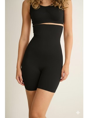 Pemilo Kadın 11006 Göbek Topaarlayıcı Paçalı Korse