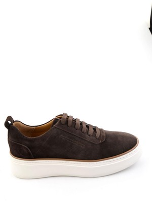 Bambi Kahve Hakiki Deri Erkek Casual Ayakkabı E01811252702