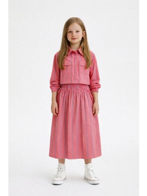 Marvy Kids Pink Pepper Mini Gömlek