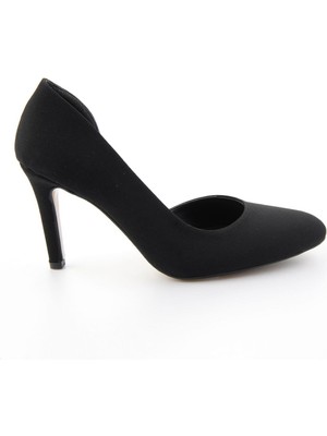 Bambi Siyah  Kadın Klasik Topuklu Ayakkabı K01231509171