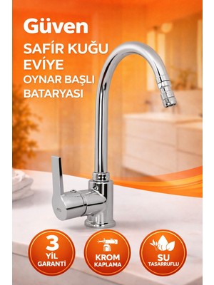 Güven Safir Kuğu Eviye Bataryası Oynar Başlı