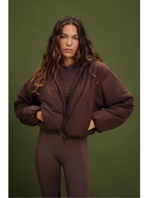 Allbucks Stradıvarıous, Büzgülü Şişme Mont ABSTR3780