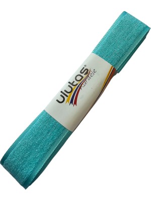 Ulutaş Kadife Efektli Kurdele 2.5 cm 5 Metre Su Yeşili