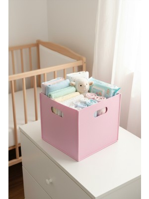 Özbience Pratik Keçe Organizer, Dolap Içi Çok Amaçlı Saklama Kutusu