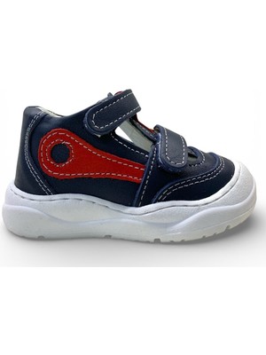 Tuğba Ortopedi 2403 Bebek Deri Yazlık Ilk Adım Ayakkabısı