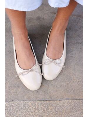 Lutvelizade Babet 2609 - Babet 2609 Bej Kadın Babet