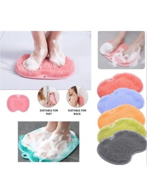 Ne Verelim Size Buğz Vantuzlu Banyo Sırt Fırçası ve Masaj Matı