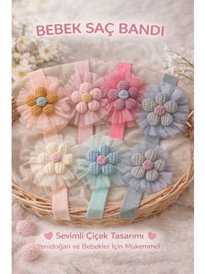 Bebek Saç Bandı-6 Adet