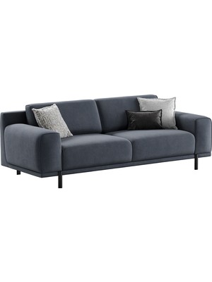 Kelebek Elora Üçlü Koltuk