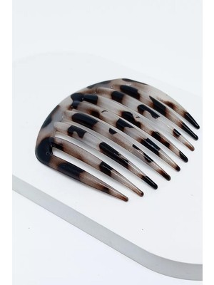 New Obsessions Kaplumbağa Sırtı Elips Tarak Topuz Tokası