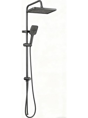Fleko Vektör Bass Antrasit Duş Seti