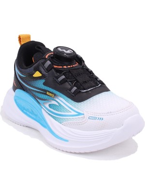 Marco Kids 05-26Y530 Beyaz Siyah Ortopedik Günlük Erkek Çocuk Spor Ayakkabı
