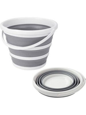 Özbience Katlanabilir Akordiyon Kova 13 Lt, Pratik ve Hafif Su Kovası