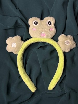 Adaa Gift Sevimli Kurbağa Figürlü Taç - Çılgın Taç - Hediye Taç