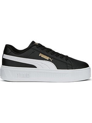 Puma Smash Platform V3 Tdp Unisex Siyah Ayakkabı Düz Tabanlı Ergonomik Tasarım 40617502