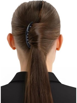 New Obsessions Kaplumbağa Sırtı Elips Tarak Topuz Tokası