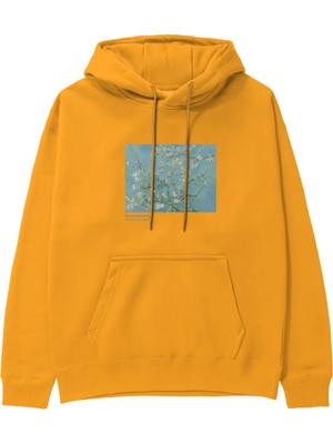 The Lucid Lab Almond Blossoms Hoodie - Turuncu