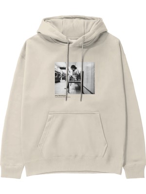 The Lucid Lab Amy Winehouse At The Laundromat 2004 Hoodie - Krem