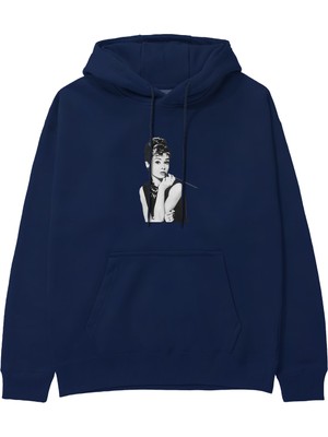 The Lucid Lab Audrey Hepburn Hoodie - Lacivert