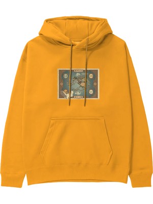 The Lucid Lab Avatar The Last Airbender Map Hoodie - Turuncu