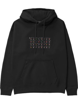 The Lucid Lab All Tracks / Formula 1 Pistleri Hoodie - Siyah