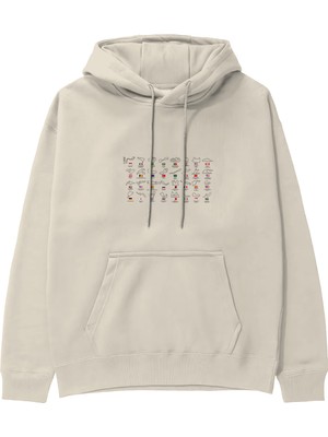 The Lucid Lab All Tracks / Formula 1 Pistleri Hoodie - Krem