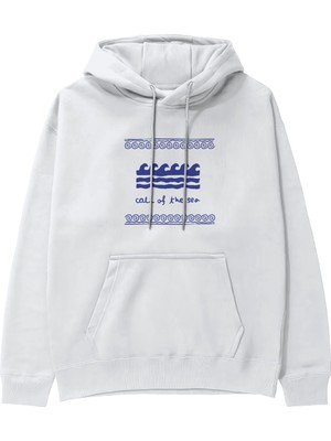 The Lucid Lab Call Of The Sea Hoodie - Beyaz