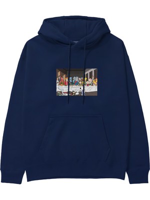 The Lucid Lab Champions Last Supper Hoodie - Lacivert